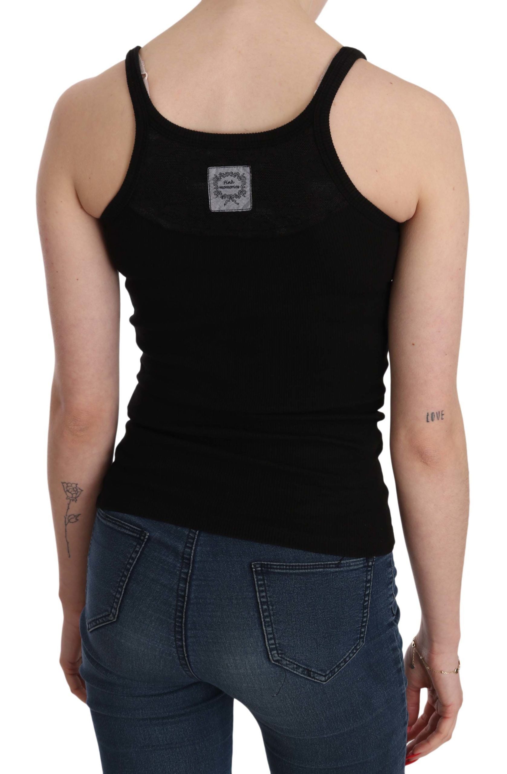 PINK MEMORIES Chic Sleeveless Spaghetti Strap Top - MaraFormigone