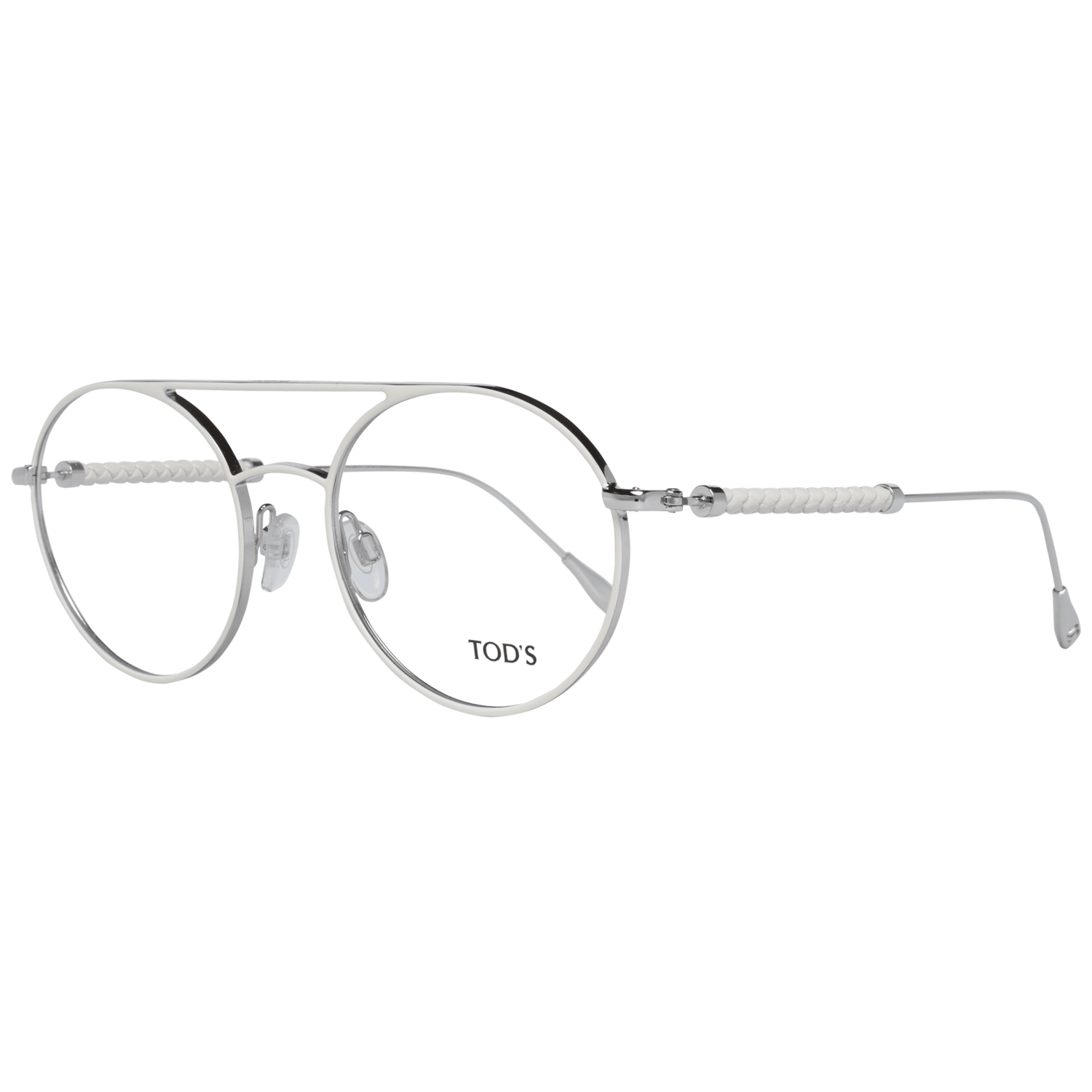 Tod's White Women Glasses Frame.