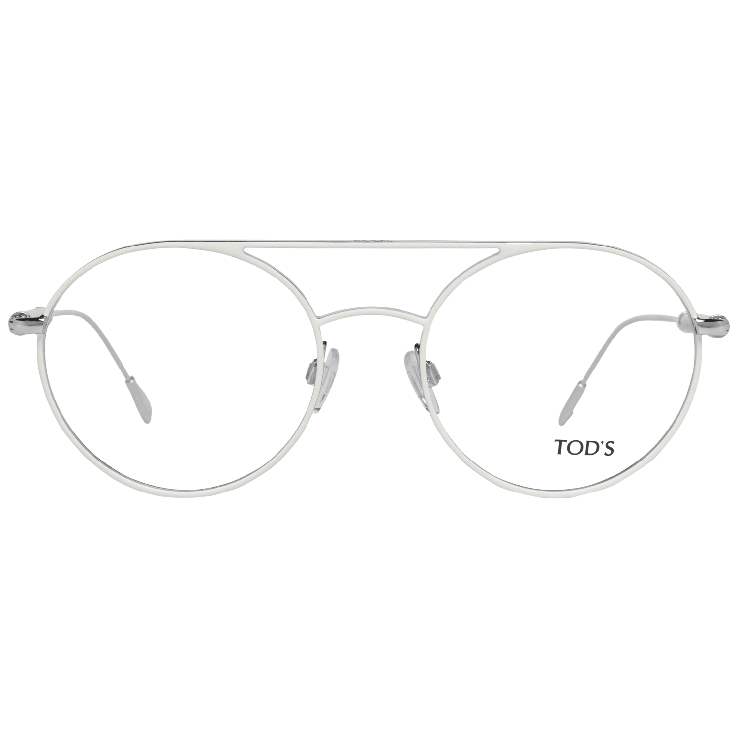 Tod's White Women Glasses Frame.