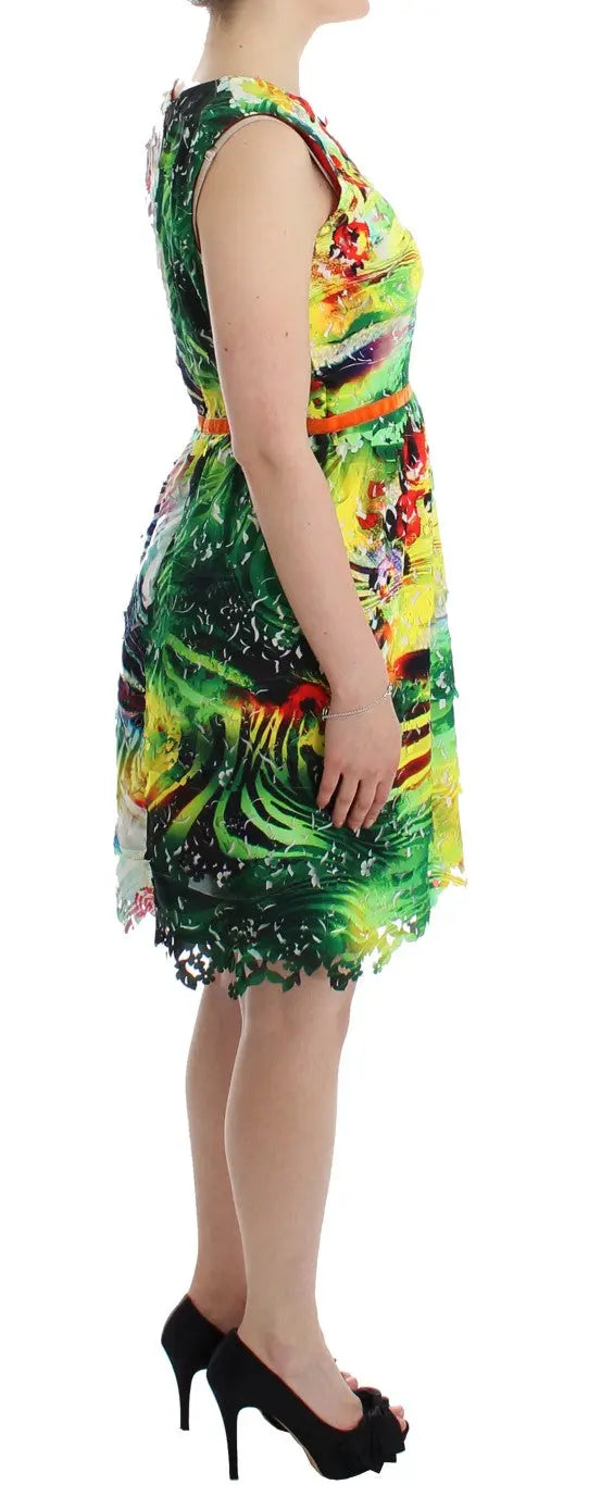Lanre Da Silva Ajayi Multicolor Sheath Dress - Artful Elegance Lanre Da Silva Ajayi