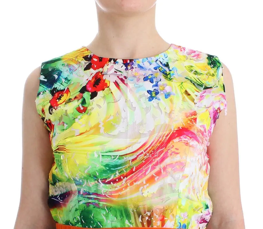 Lanre Da Silva Ajayi Multicolor Sheath Dress - Artful Elegance Lanre Da Silva Ajayi