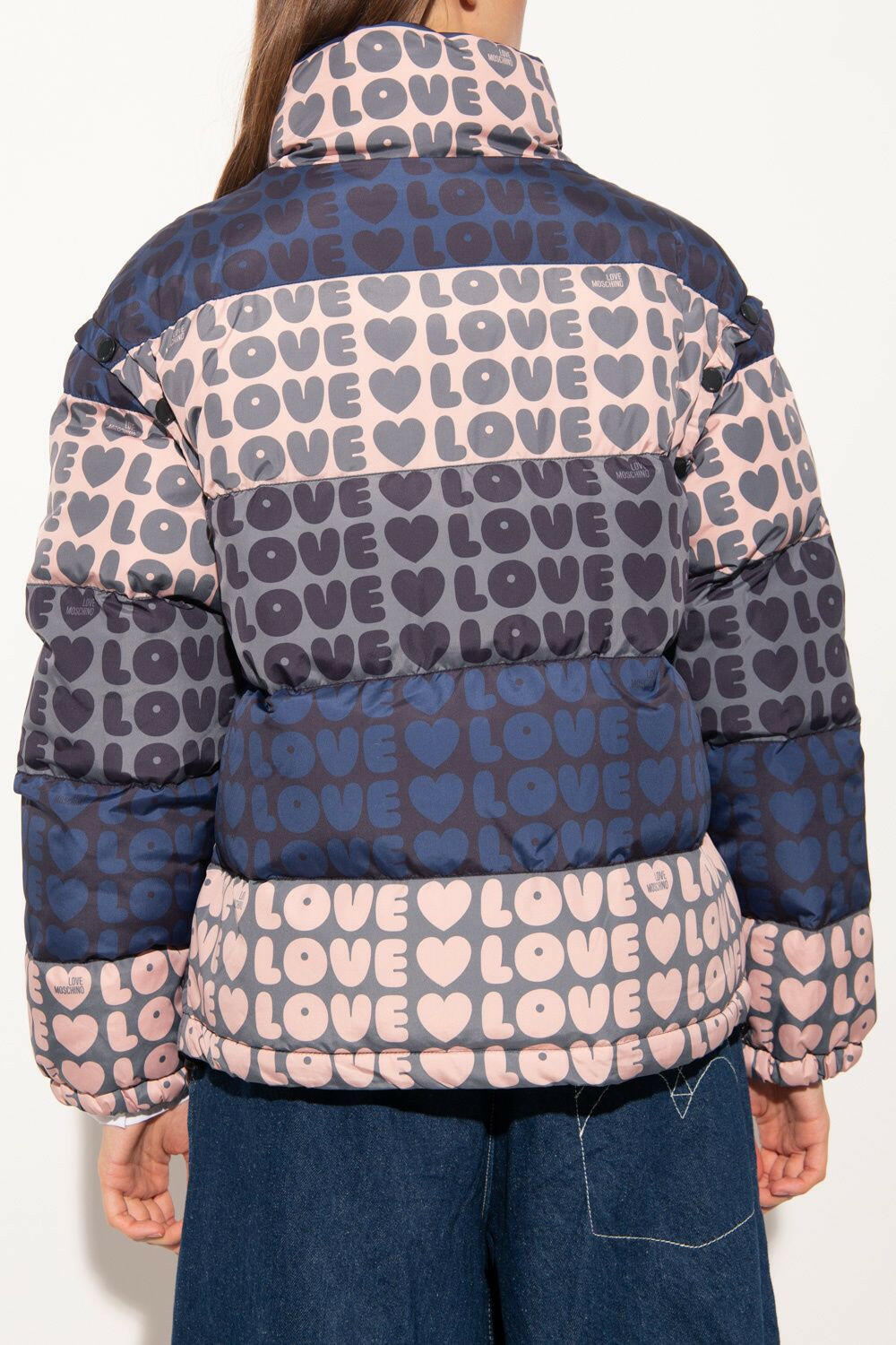 Love Moschino Multicolor Polyester Women Jacket.