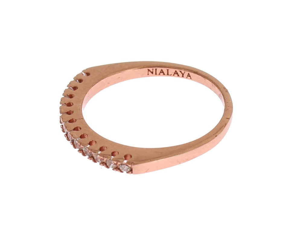 Nialaya Exquisite Gold-Plated Sterling Silver Ring Nialaya