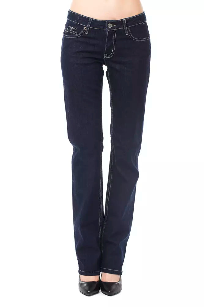 Ungaro Fever Blue Cotton Women's Jeans.