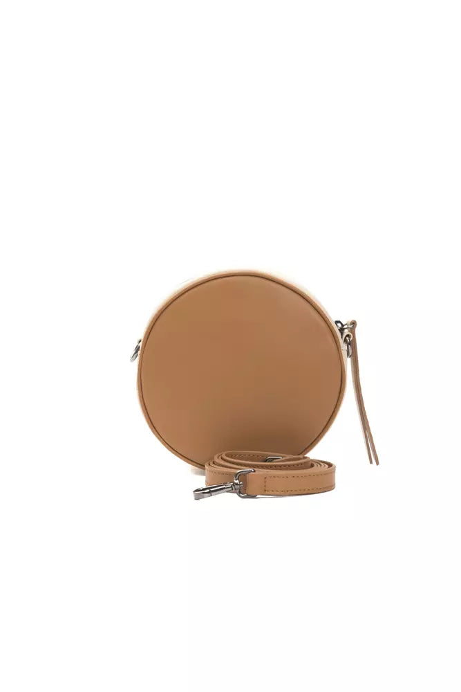 Pompei Donatella Brown Leather Women Crossbody Pompei Donatella