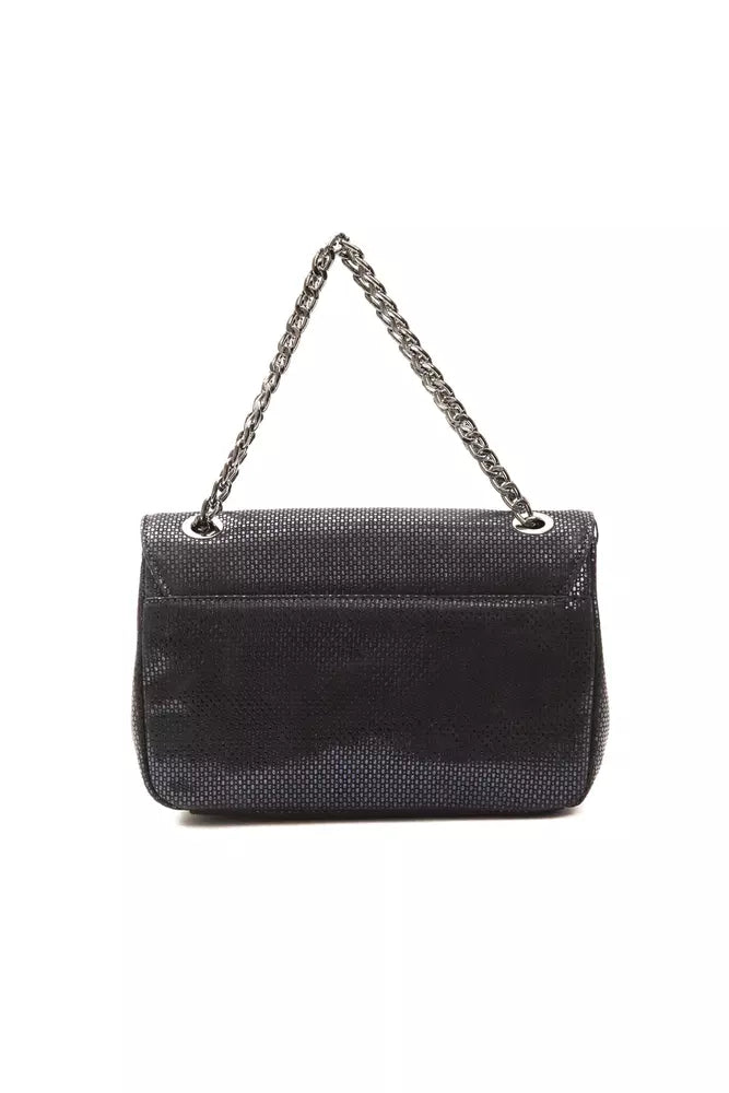 Pompei Donatella Blue Leather Women Crossbody Pompei Donatella
