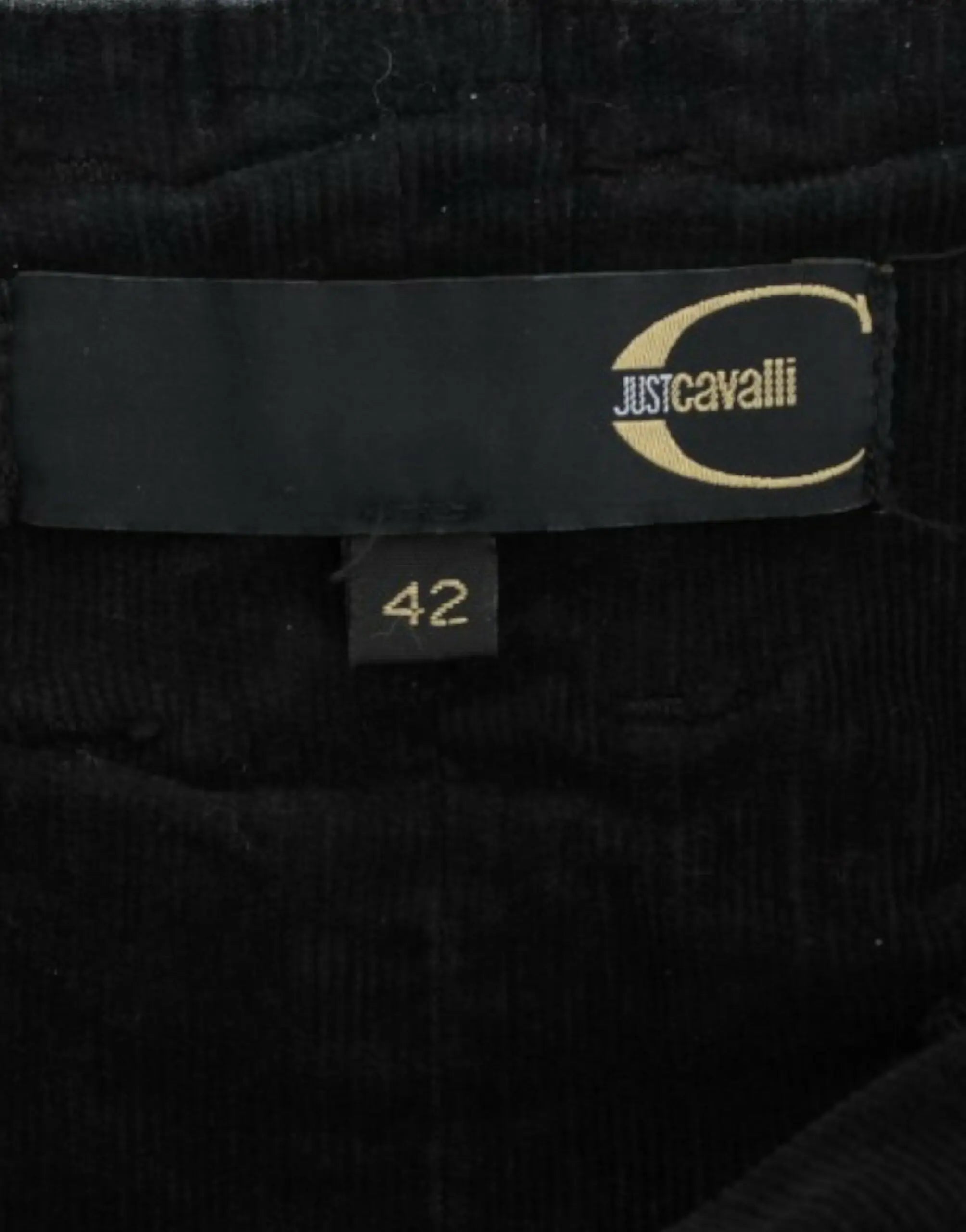 Cavalli Elegant Black Pencil Skirt for Sophisticated Style - MaraFormigone