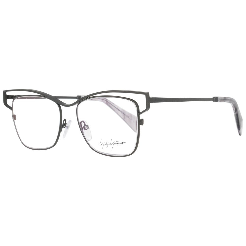 Yohji Yamamoto Gray Women Glasses Frame Yohji Yamamoto