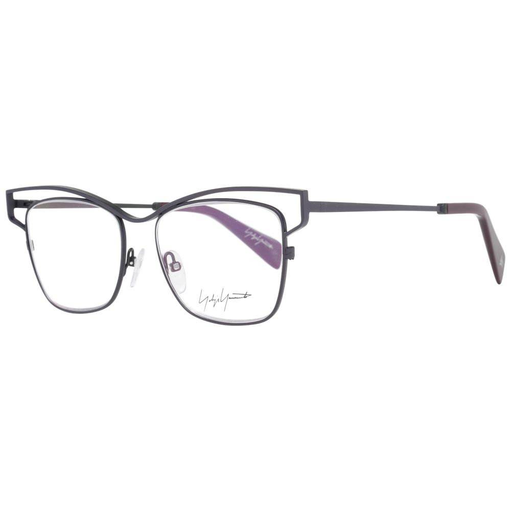 Yohji Yamamoto Gray Women Glasses Frame Yohji Yamamoto