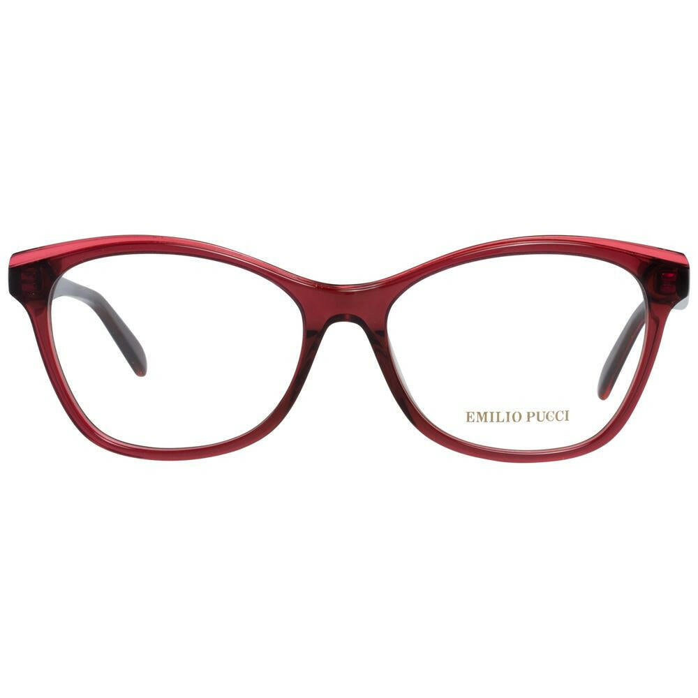 Emilio Pucci Red Women Glasses Frame.