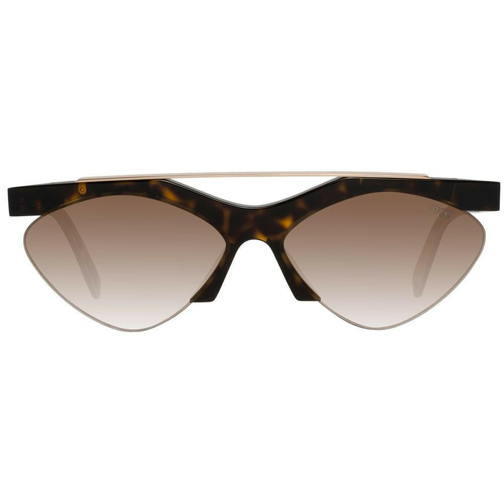 Emilio Pucci Brown Women Sunglass.