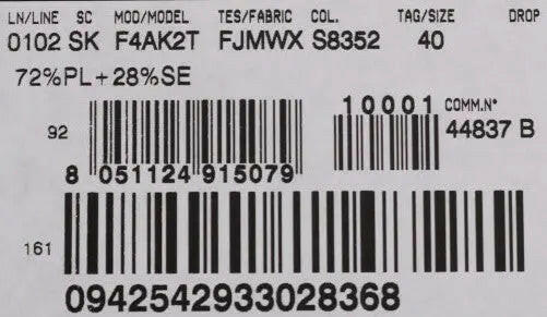 Dolce & Gabbana Multicolor Jacquard Straight Pencil Skirt.