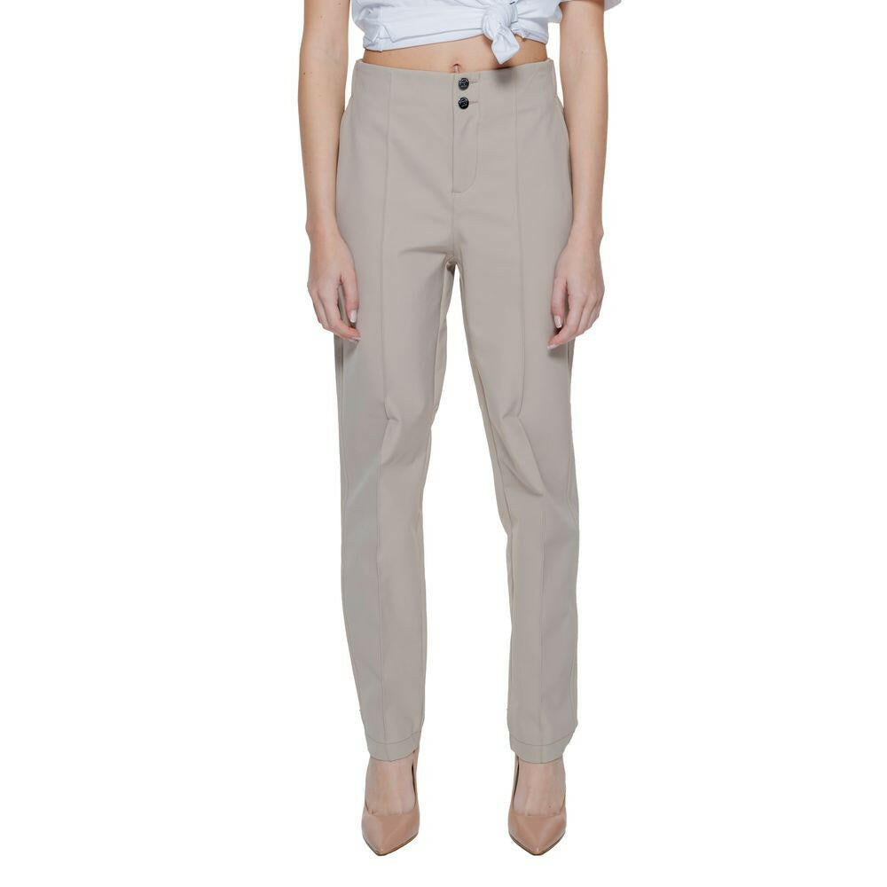 Street One Beige Polyamide Pant Street One