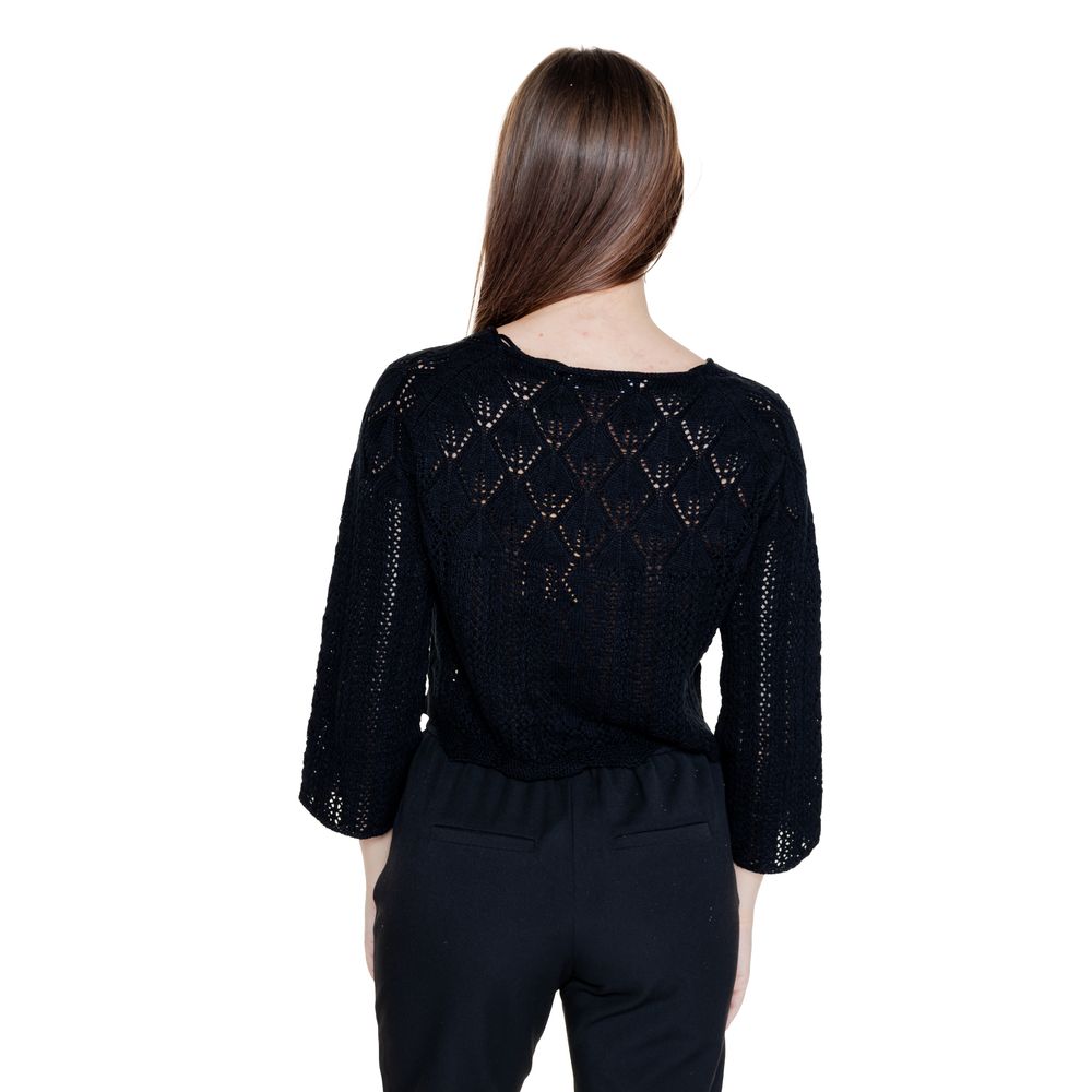 Vero Moda Black Cotton Sportswear Vero Moda