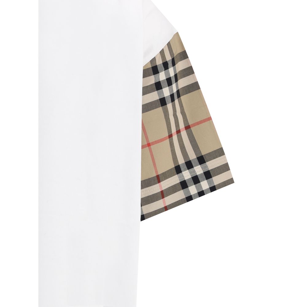 Camiseta Burberry de algodão branco