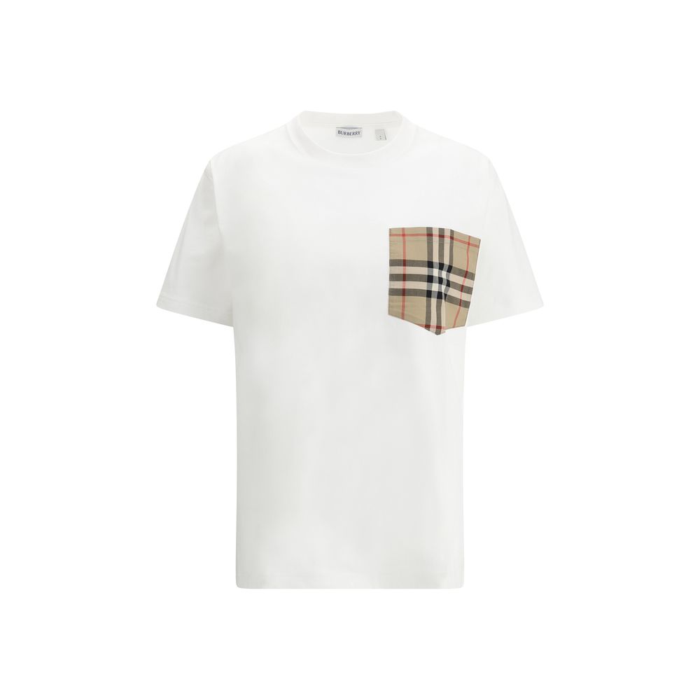 Camiseta Burberry de algodão branco