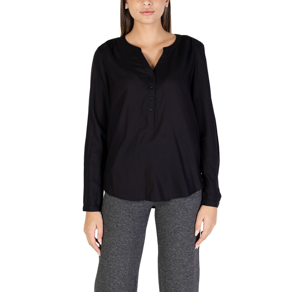 Street One Black Viscose Blouse Street One