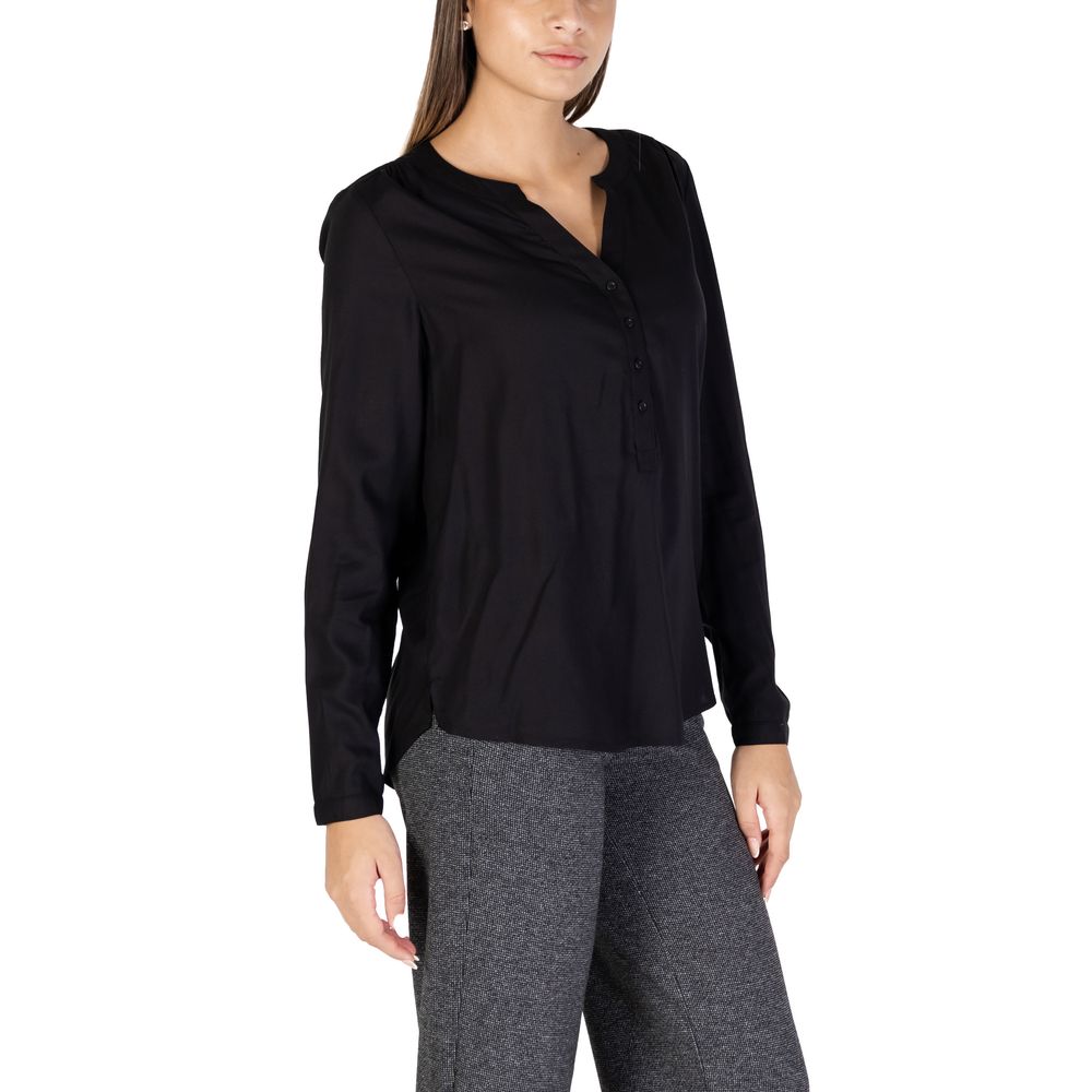 Street One Black Viscose Blouse Street One