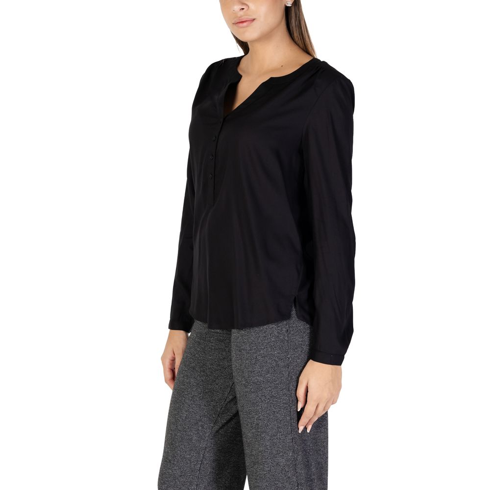 Street One Black Viscose Blouse Street One