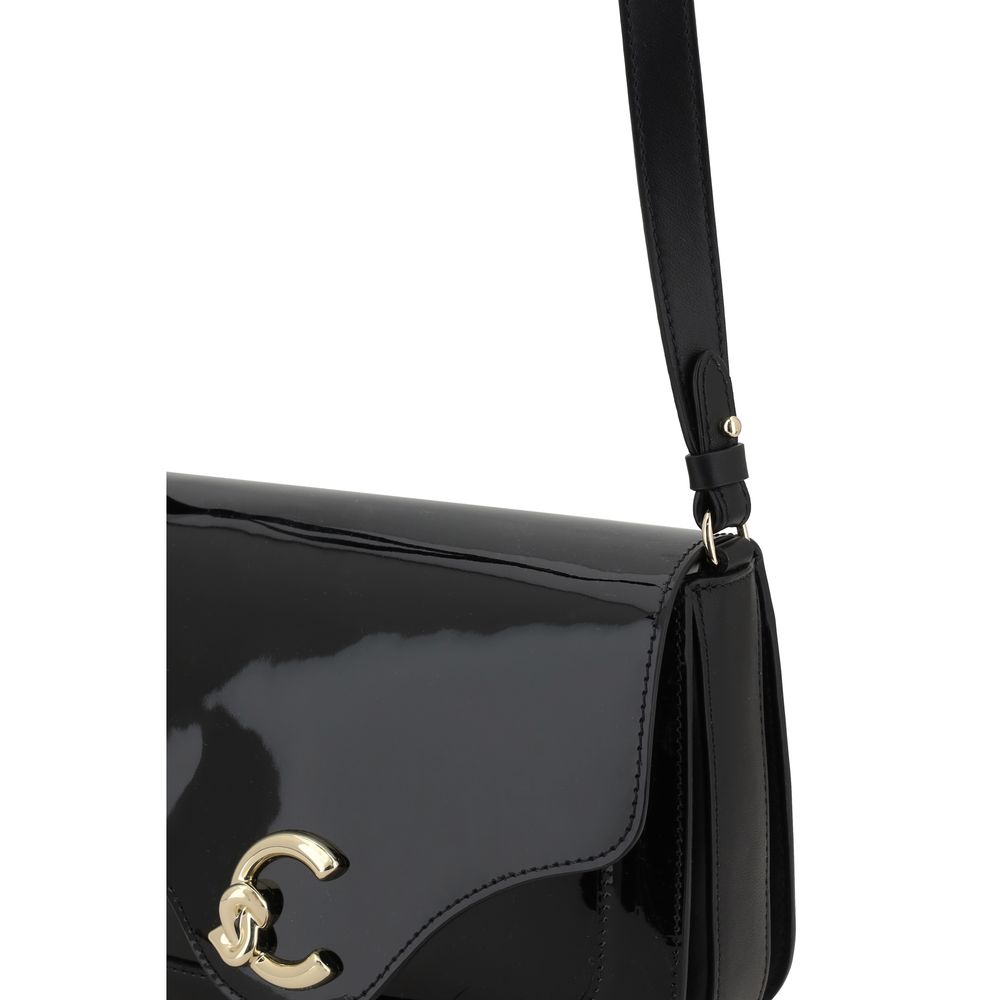 Coccinelle C-Me Patent Shoulder Bag Coccinelle