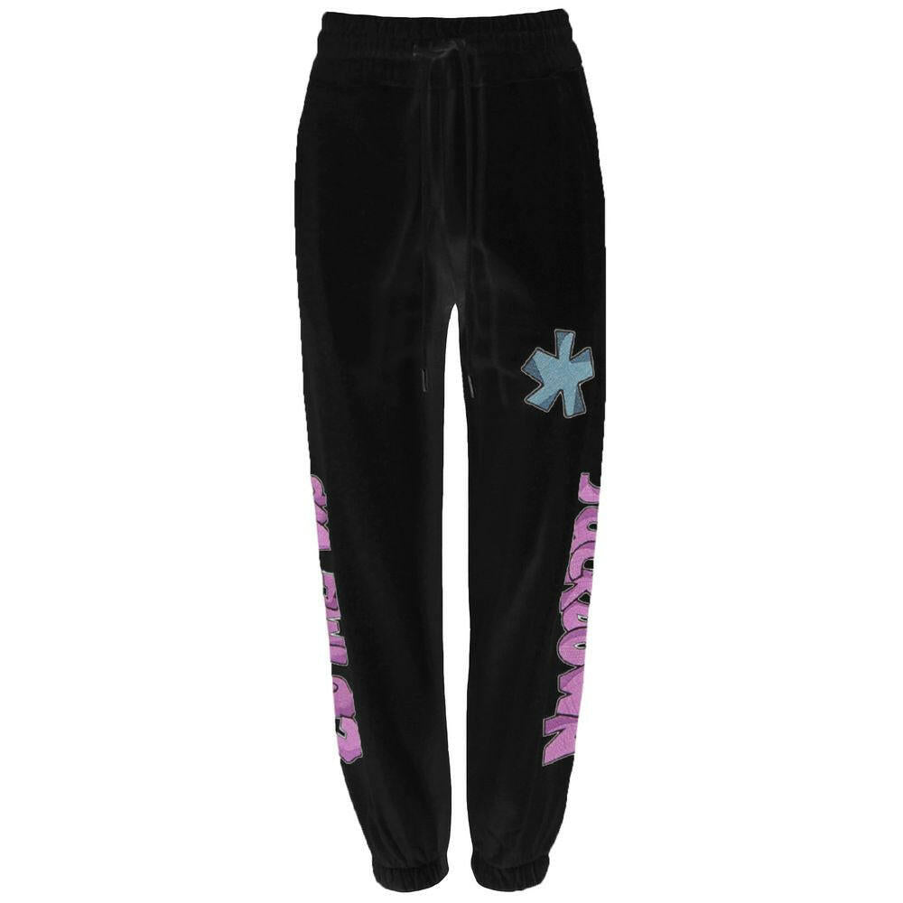 Comme Des Fuckdown Black Cotton Women Sweatpants Comme Des Fuckdown