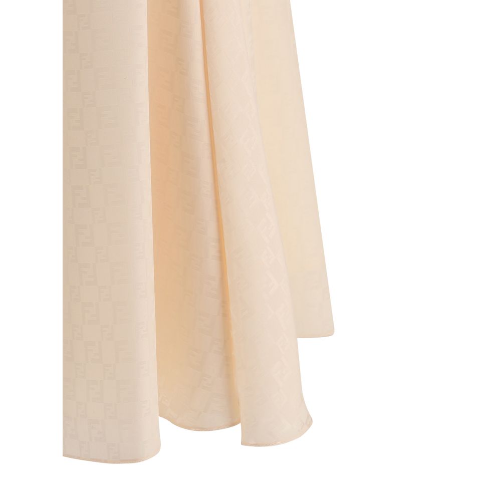 Fendi Silk midi Skirt Fendi