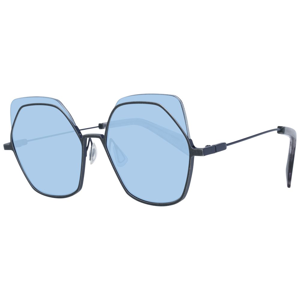 Yohji Yamamoto Gray Women Sunglass Yohji Yamamoto