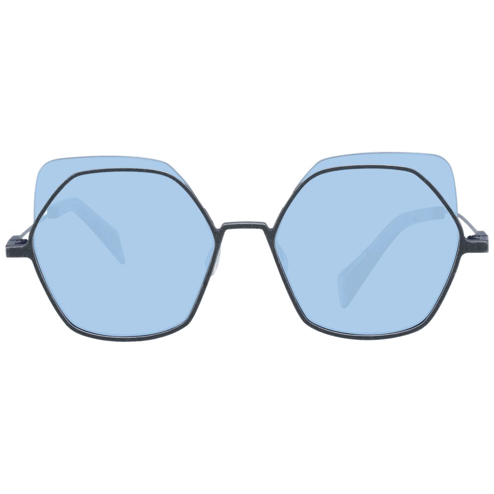 Yohji Yamamoto Gray Women Sunglass Yohji Yamamoto