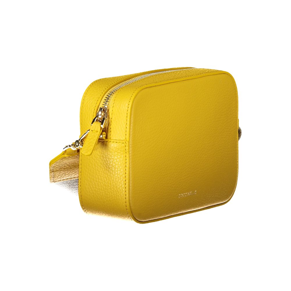 Coccinelle Yellow Leather Women Handbag Coccinelle