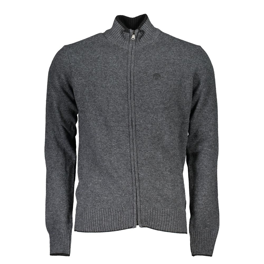 North Sails Grigio Poliammide Men Cardigan