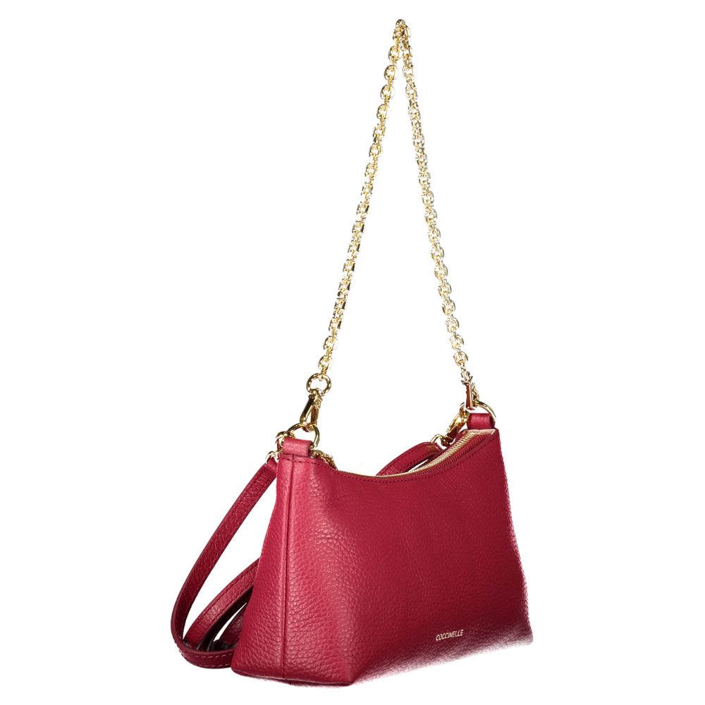 Coccinelle Red Leather Women Handbag Coccinelle
