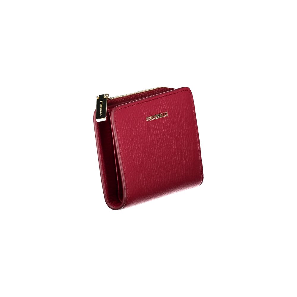 Coccinelle Red Leather Women Wallet Coccinelle