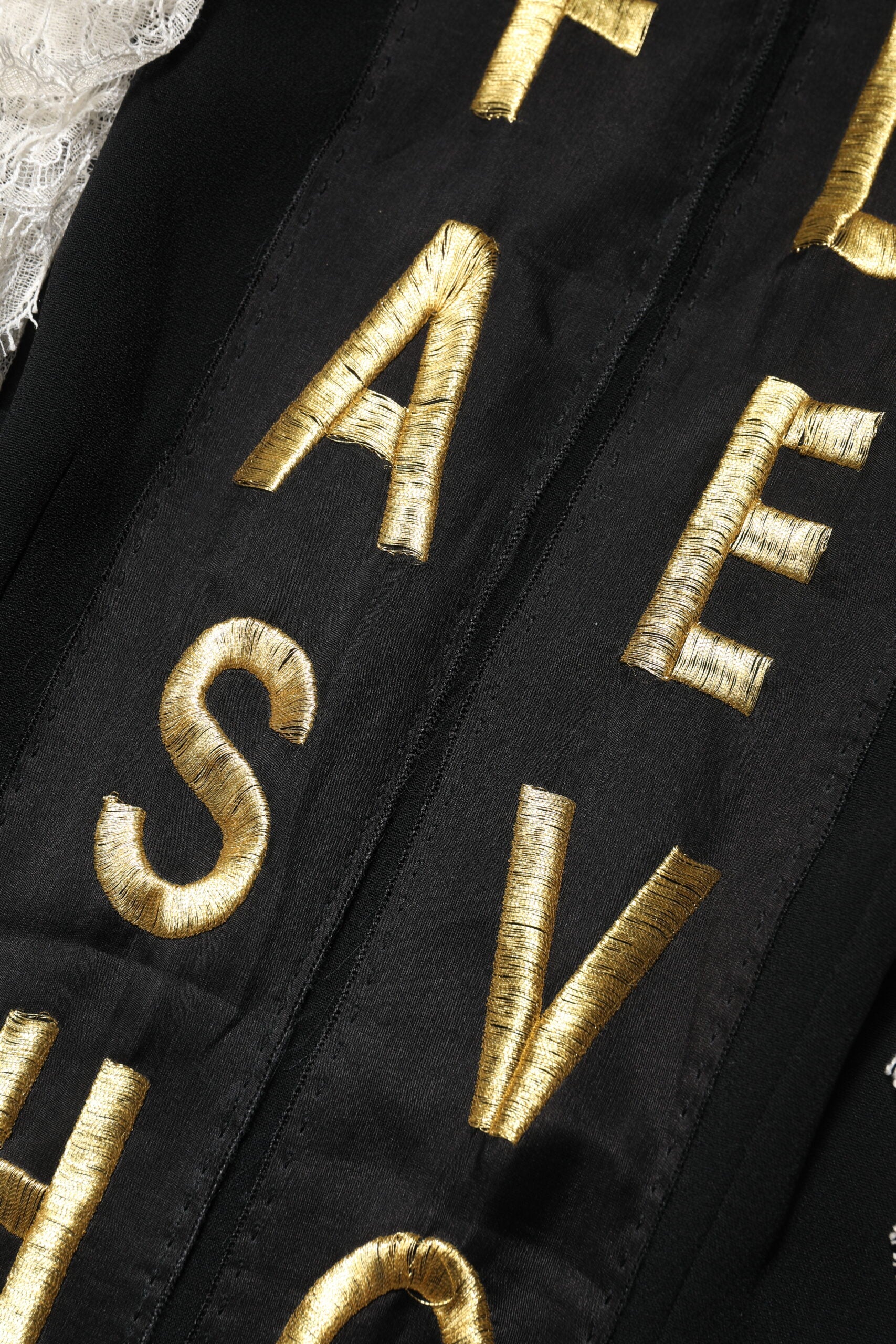 Dolce & Gabbana Black Fashion Devotion Embellish Mini Dress Dolce & Gabbana