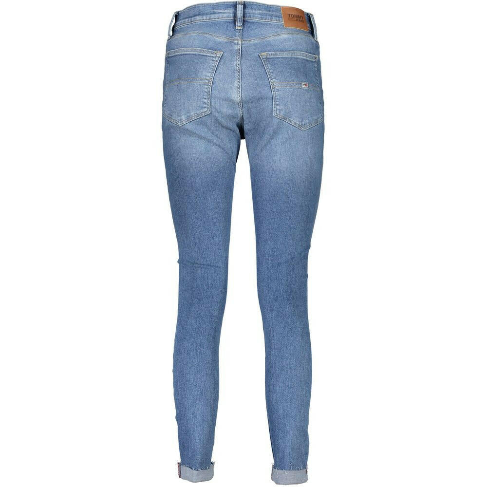 Tommy Hilfiger Blue Cotton Women Jeans Tommy Hilfiger
