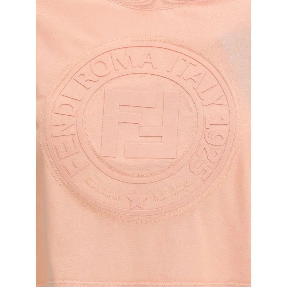 Fendi Cropped T-Shirt - MaraFormigone
