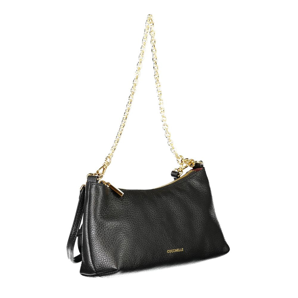 Coccinelle Black Leather Handbag Coccinelle