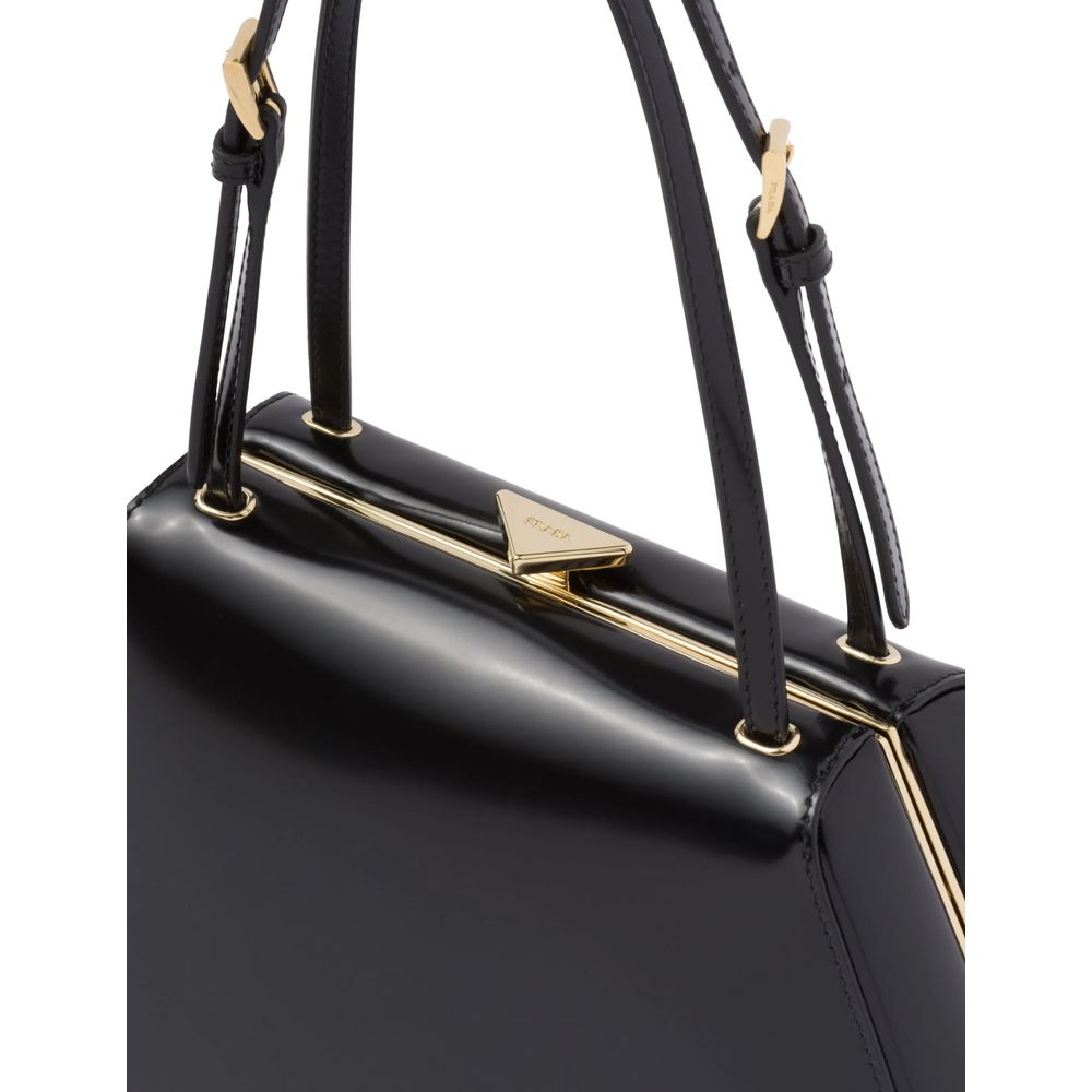 Prada Black Leather Handbag Prada