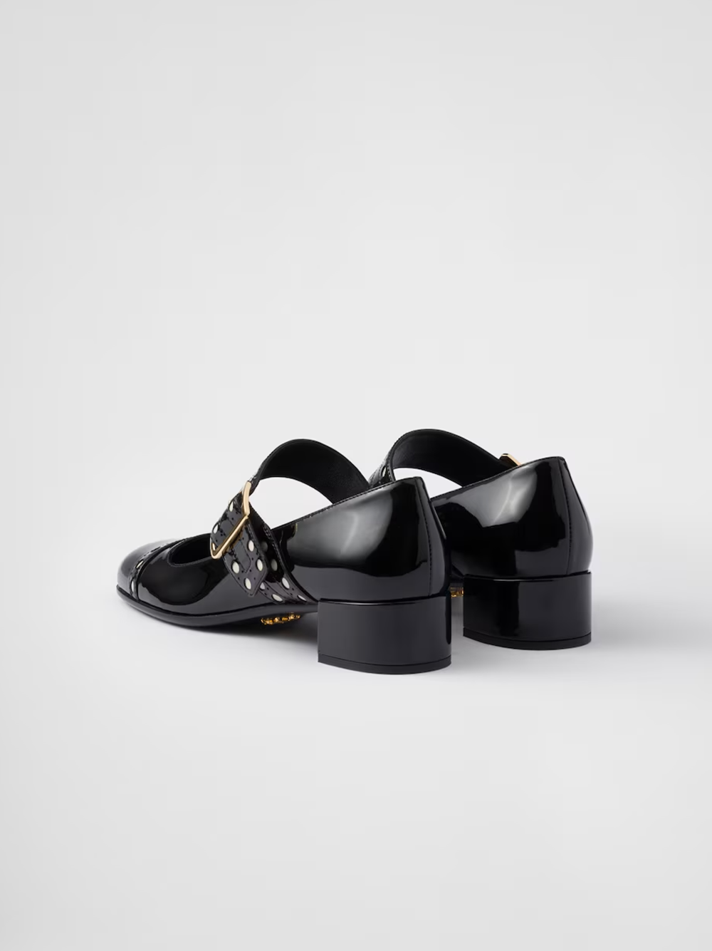 Prada Black Patent leather Mary Jane pumps Prada