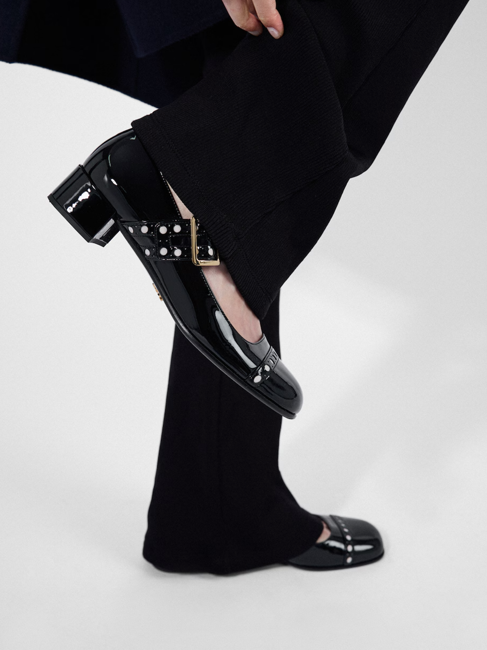 Prada Black Patent leather Mary Jane pumps Prada