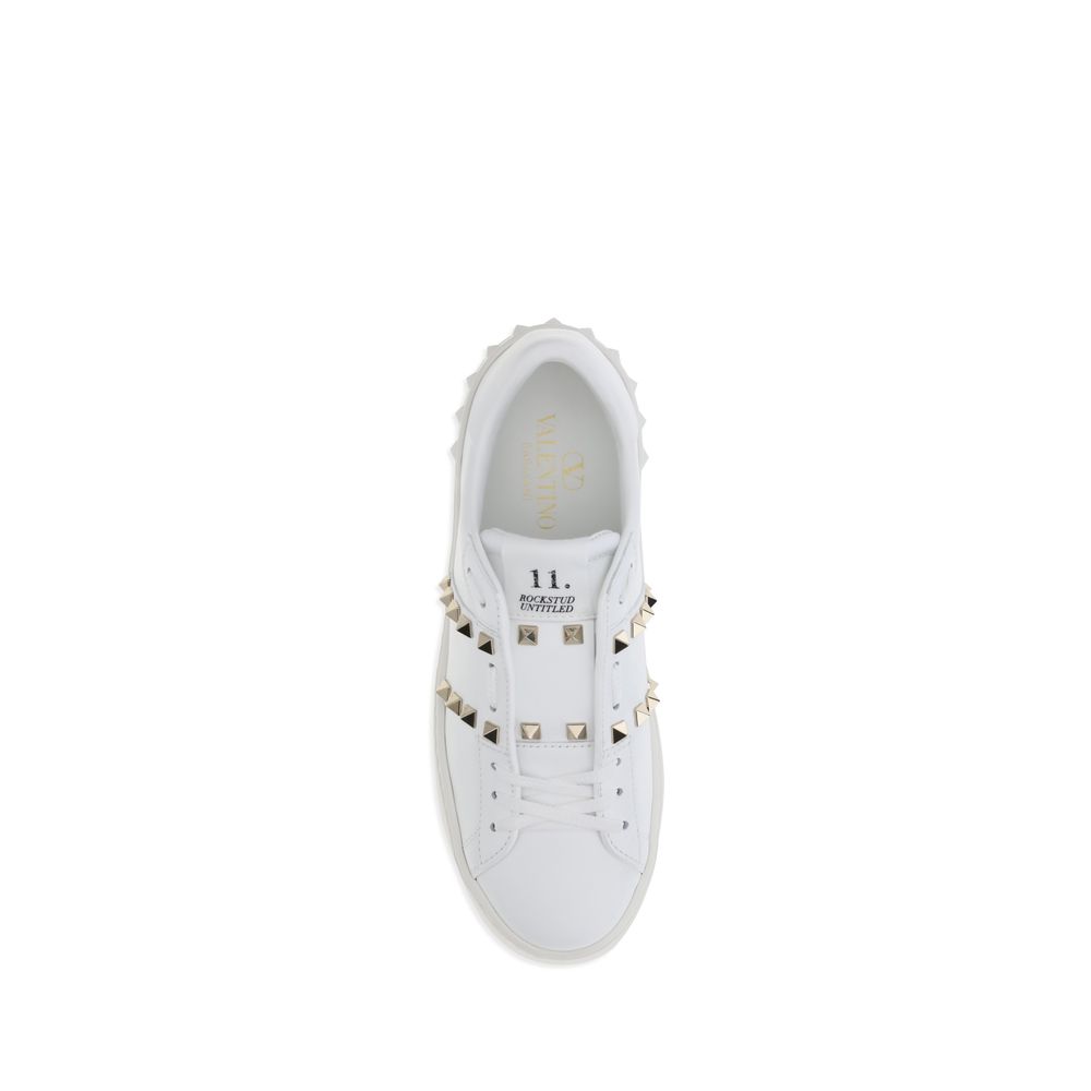 Valentino Garavani Rockstud Untitled Flatform Sneakers Valentino Garavani