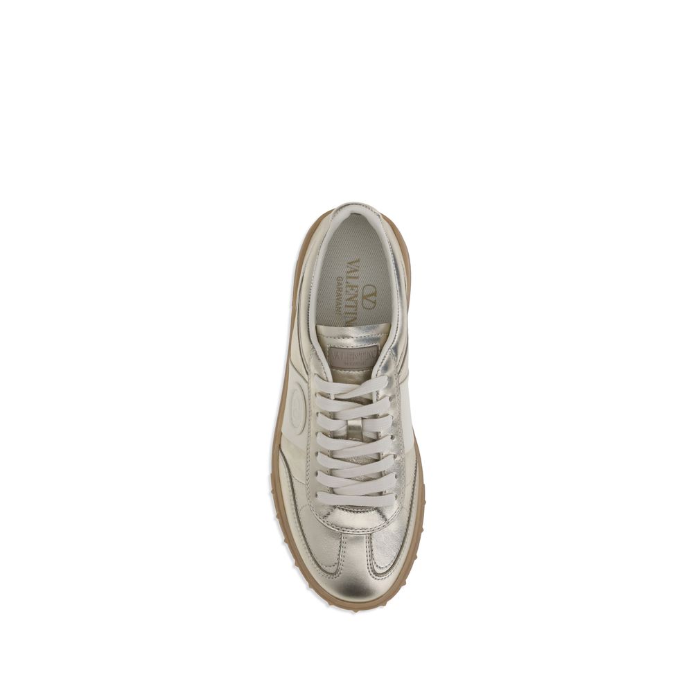 Valentino Garavani Laminated leather Upvillage Sneakers Valentino Garavani