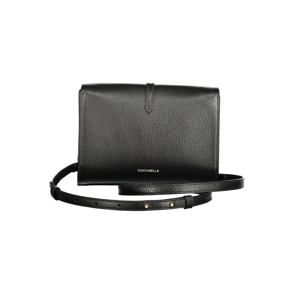 Coccinelle Black Leather Handbag Coccinelle