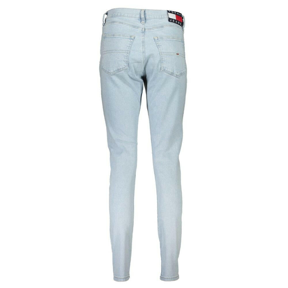 Tommy Hilfiger Blue Cotton Women Jeans Tommy Hilfiger