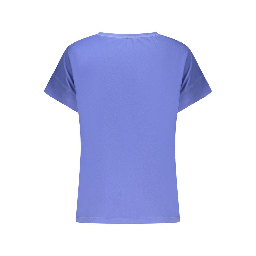 Camiseta feminina North Sails azul de algodão