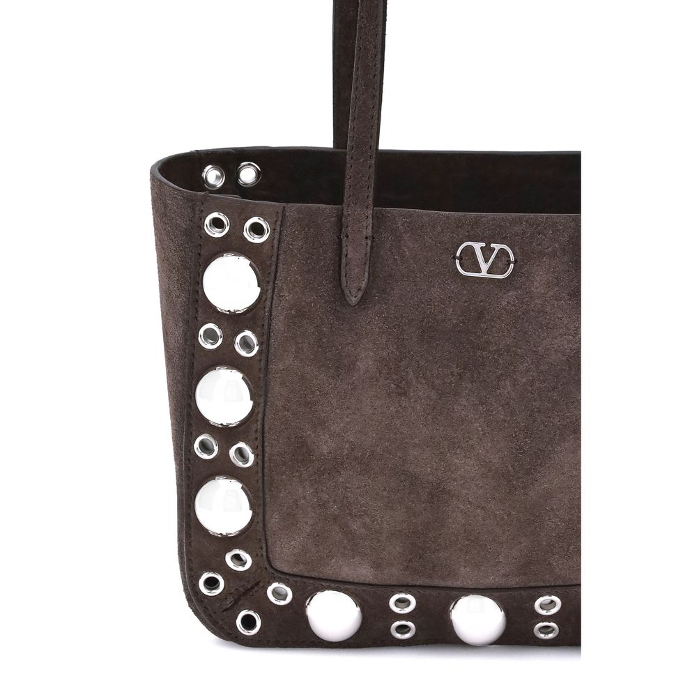 Valentino Garavani Suede Nellcôte Tote Bag Valentino Garavani