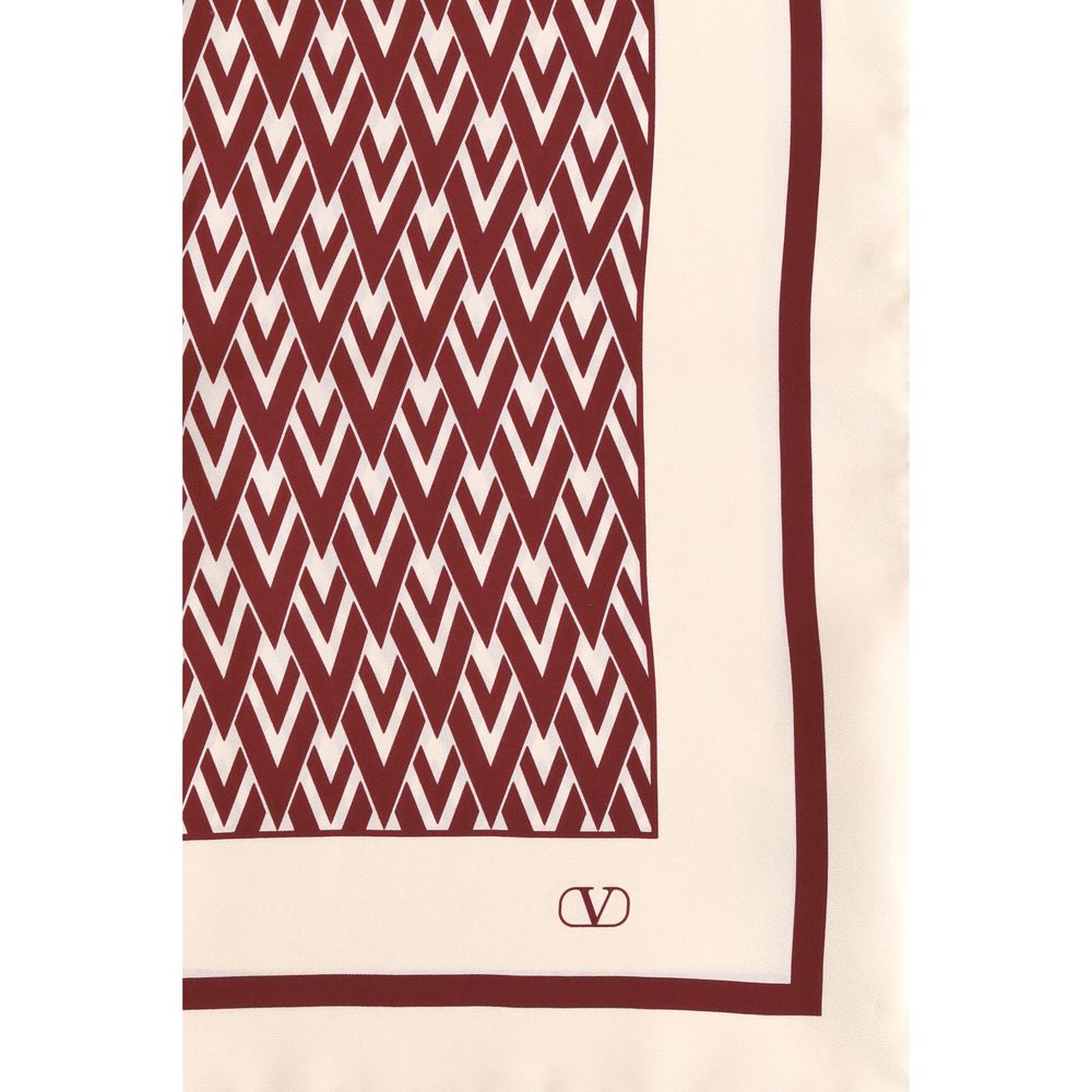 Valentino Garavani Toute la V silk Scarf Valentino Garavani