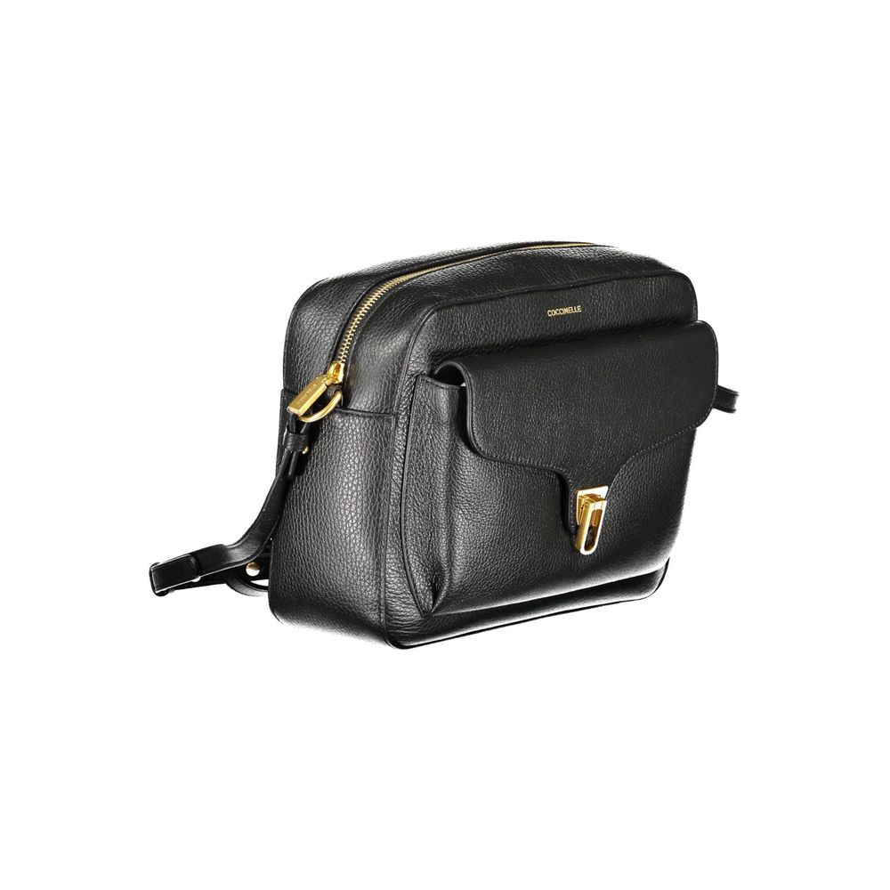 Coccinelle Black Leather Women Handbag Coccinelle