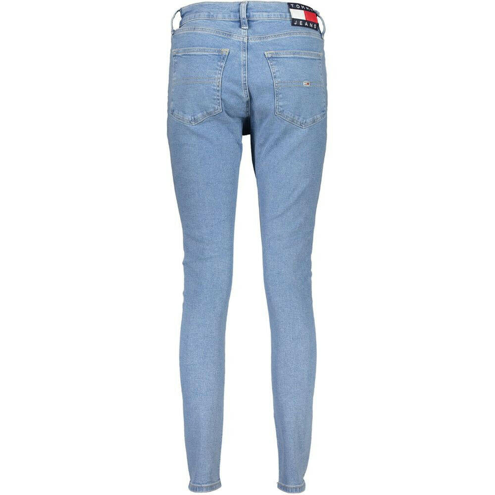 Tommy Hilfiger Blue Cotton Women Skinny Jean Tommy Hilfiger