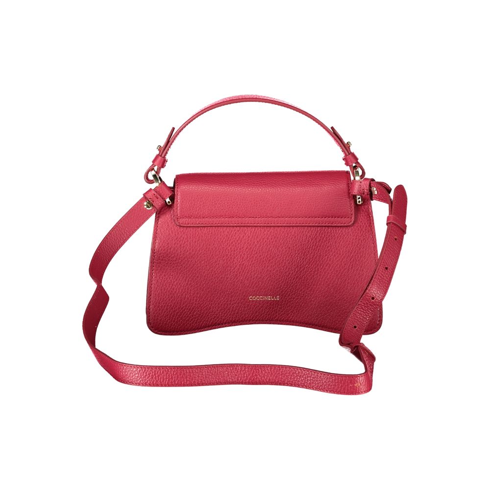 Coccinelle Red Leather Handbag Coccinelle