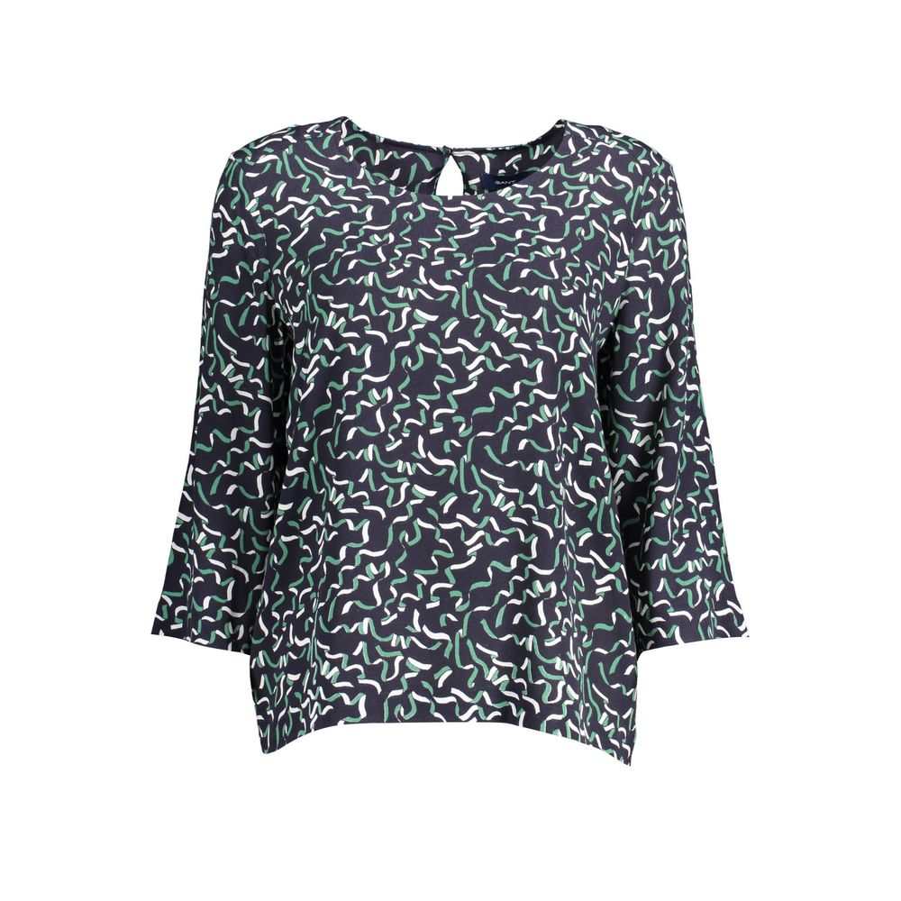 Suéter Gant Azul Viscose